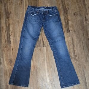 American Eagle Outfitters Dark Blue Flare Jeans